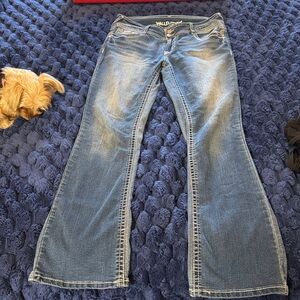 Wallflower Light Blue Flare Jeans